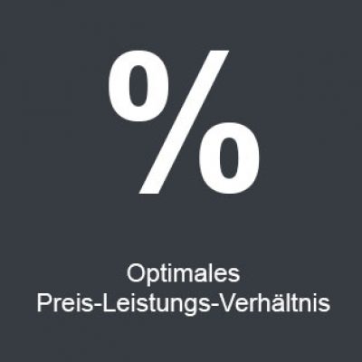 optimalales Preis-Leistungs-Verhältnis